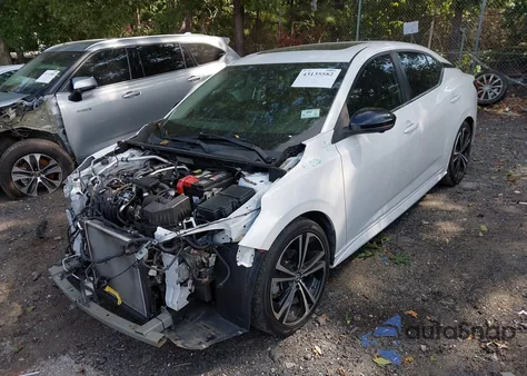 2020 Nissan Sentra Sr Xtronic Cvt from USA, damaged, VIN 3N1AB8DV9LY207602